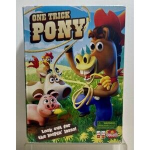 Goliath One Trick Pony Game Round Up Animals Ages 4+ 2-5 Players Sealed NIB
